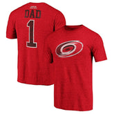 NHL Carolina Hurricanes Greatest Dad Tri-Blend T-Shirt