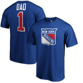 NHL New York Rangers #1 Dad Logo T-Shirt