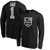 NHL Los Angeles Kings #1 Dad Long Sleeve T-Shirt