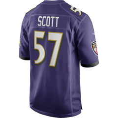 Bart Scott Game Retired Player Jersey - Baltimore Ravens Jerseys