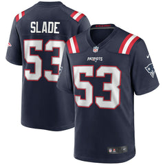 Chris Slade Game Retired Player Jersey - New England Patriots Jerseys