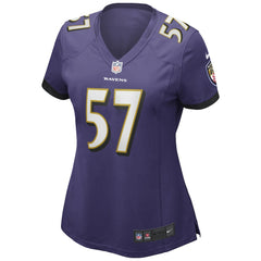 Bart Scott Women's Game Retired Player Jersey - Baltimore Ravens Jerseys