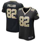 Bob Pollard Women's Game Retired Player Jersey - New Orleans Saints Jerseys