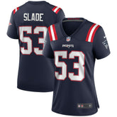 Chris Slade Women's Game Retired Player Jersey - New England Patriots Jerseys
