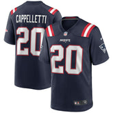 Gino Cappelletti Game Retired Player Jersey - New England Patriots Jerseys