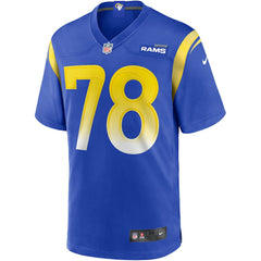 Jackie Slater Game Retired Player Jersey - Los Angeles Rams Jerseys