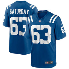 Jeff Saturday Game Retired Player Jersey - Indianapolis Colts Jerseys