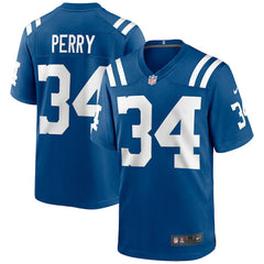 Joe Perry Game Retired Player Jersey - Indianapolis Colts Jerseys