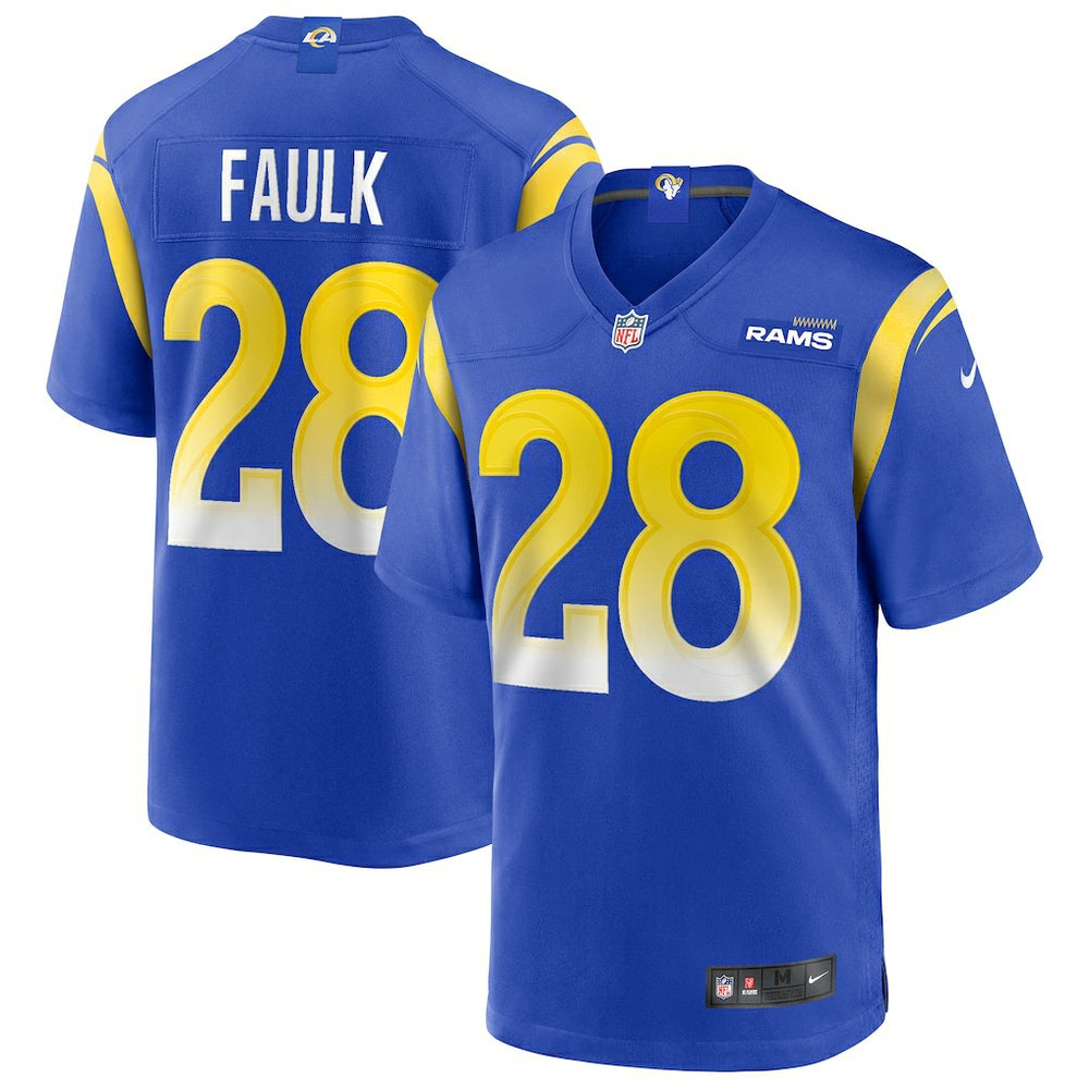 Marshall Faulk Game Retired Player Jersey - Los Angeles Rams Jerseys