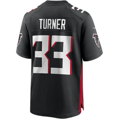 Michael Turner Game Retired Player Jersey - Atlanta Falcons Jerseys
