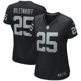 Fred Biletnikoff Women's Game Retired Player Jersey - Las Vegas Raiders Jerseys