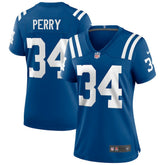 Joe Perry Women's Game Retired Player Jersey - Indianapolis Colts Jerseys