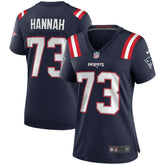 John Hannah Women's Game Retired Player Jersey - New England Patriots Jerseys