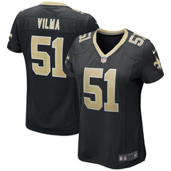 Jonathan Vilma Women's Game Retired Player Jersey - New Orleans Saints Jerseys