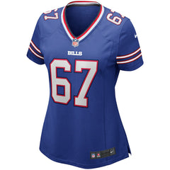Kent Hull Women's Game Retired Player Jersey - Buffalo Bills Jerseys