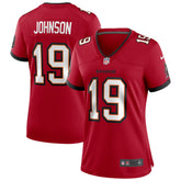 Keyshawn Johnson Women's Game Retired Player Jersey - Tampa Bay Buccaneers Jerseys