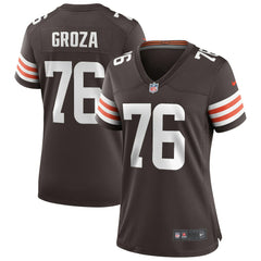 Lou Groza Women's Game Retired Player Jersey - Cleveland Browns Jerseys