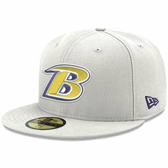 Omaha Lettermark 59FIFTY Fitted Hat - Baltimore Ravens Hats