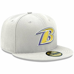 Omaha Lettermark 59FIFTY Fitted Hat - Baltimore Ravens Hats
