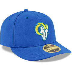 Omaha Low Profile 59FIFTY Fitted Team Hat - Los Angeles Rams Hats