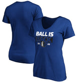 Dallas Mavericks Women's Ball Is Back V-Neck T-Shirt sale