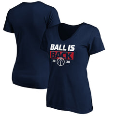 Washington Wizards Women's Ball Is Back V-Neck T-Shirt