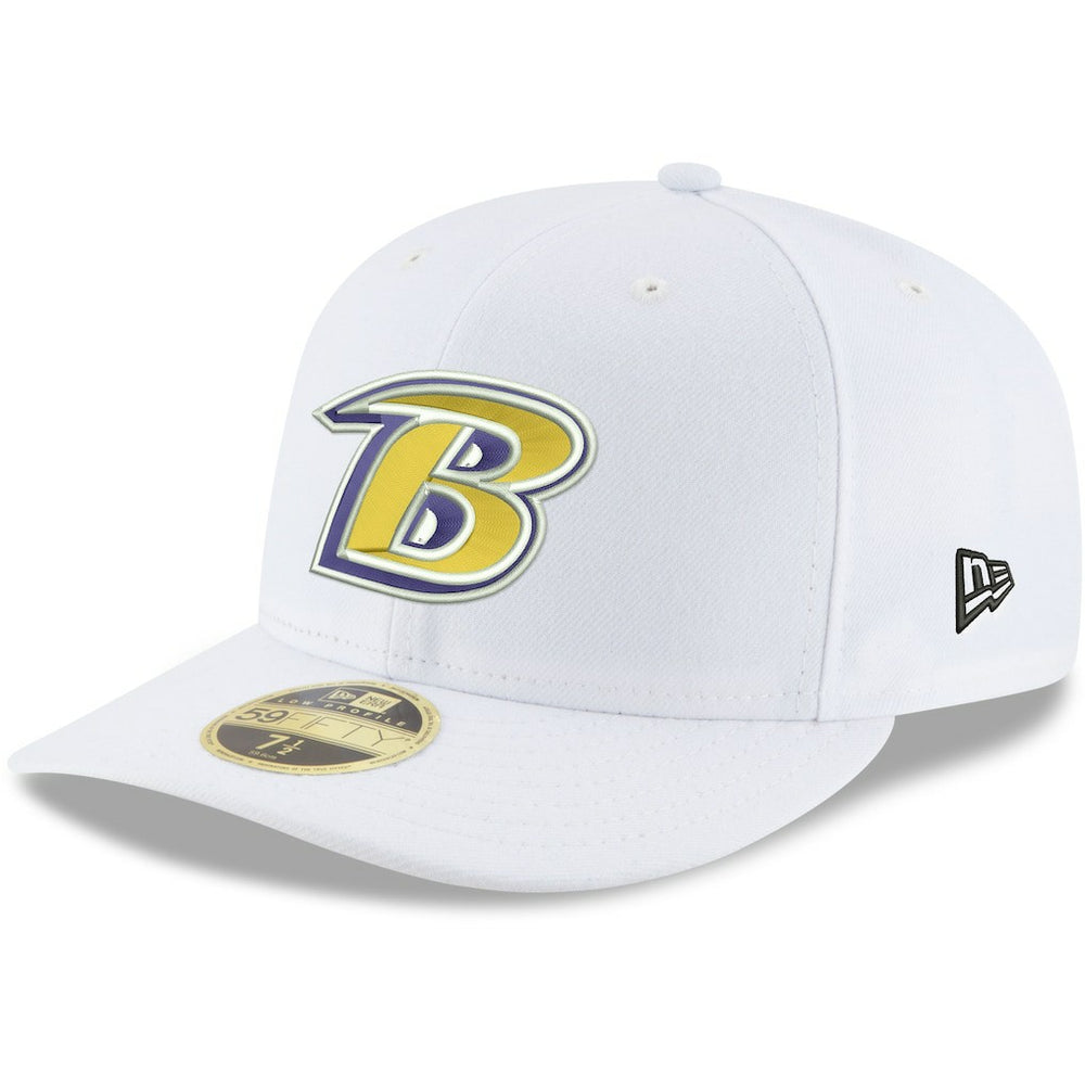 Omaha Low Profile 59FIFTY Fitted Hat - Baltimore Ravens Hats