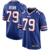 Ruben Brown Game Retired Player Jersey - Buffalo Bills Jerseys
