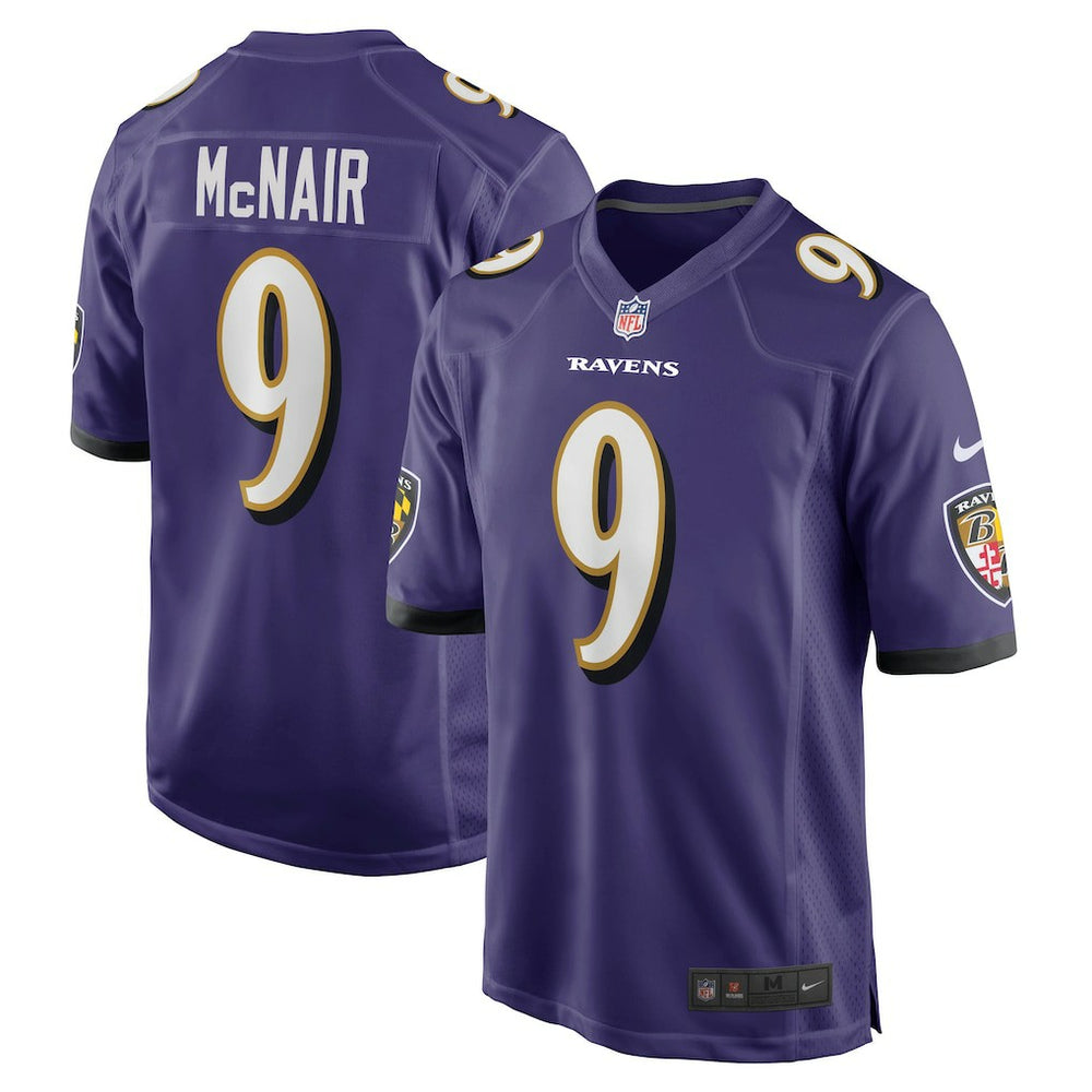 Steve McNair Game Retired Player Jersey - Baltimore Ravens Jerseys