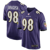 Tony Siragusa Game Retired Player Jersey - Baltimore Ravens Jerseys