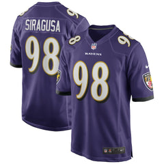 Tony Siragusa Game Retired Player Jersey - Baltimore Ravens Jerseys