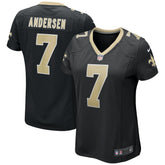 Morten Andersen Women's Game Retired Player Jersey - New Orleans Saints Jerseys