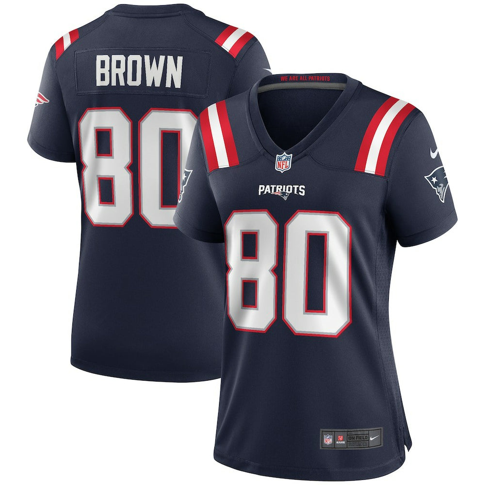 Troy Brown Women's Game Retired Player Jersey - New England Patriots Jerseys