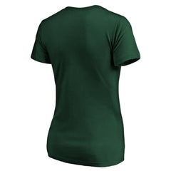 NHL Minnesota Wild Women's Drop the Puck V-Neck T-Shirt