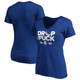 NHL New York Islanders Women's Drop the Puck V-Neck T-Shirt