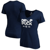 NHL Winnipeg Jets Women's Drop the Puck V-Neck T-Shirt