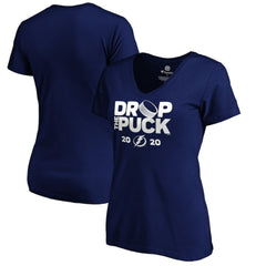 NHL Tampa Bay Lightning Women's Drop the Puck V-Neck T-Shirt