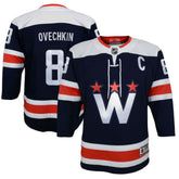 NHL Alexander Ovechkin Washington Capitals Youth 2020/21 Alternate Premier Player Jersey