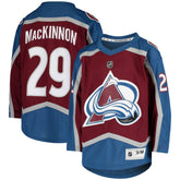 NHL Nathan MacKinnon Colorado Avalanche Youth Home Replica Player Jersey