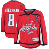 NHL Alexander Ovechkin Washington Capitals Youth Home Replica Player Jersey