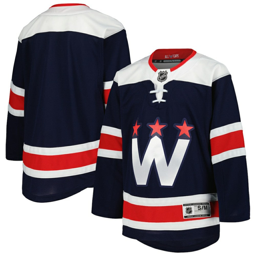 NHL Washington Capitals Youth 2020/21 Alternate Premier Jerseys