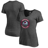 NHL Colorado Avalanche Women's #WeSkateFor V-Neck T-Shirt