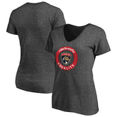 NHL Florida Panthers Women's #WeSkateFor V-Neck T-Shirt