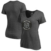 NHL Los Angeles Kings Women's #WeSkateFor V-Neck T-Shirt