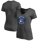 NHL New York Rangers Women's #WeSkateFor V-Neck T-Shirt
