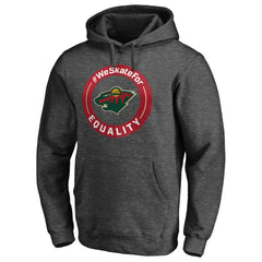 NHL Minnesota Wild #WeSkateFor Pullover Hoodie