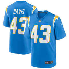 Michael Davis Game Jersey - Los Angeles Chargers Jerseys