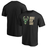 Milwaukee Bucks Whole New Game Team T-Shirt