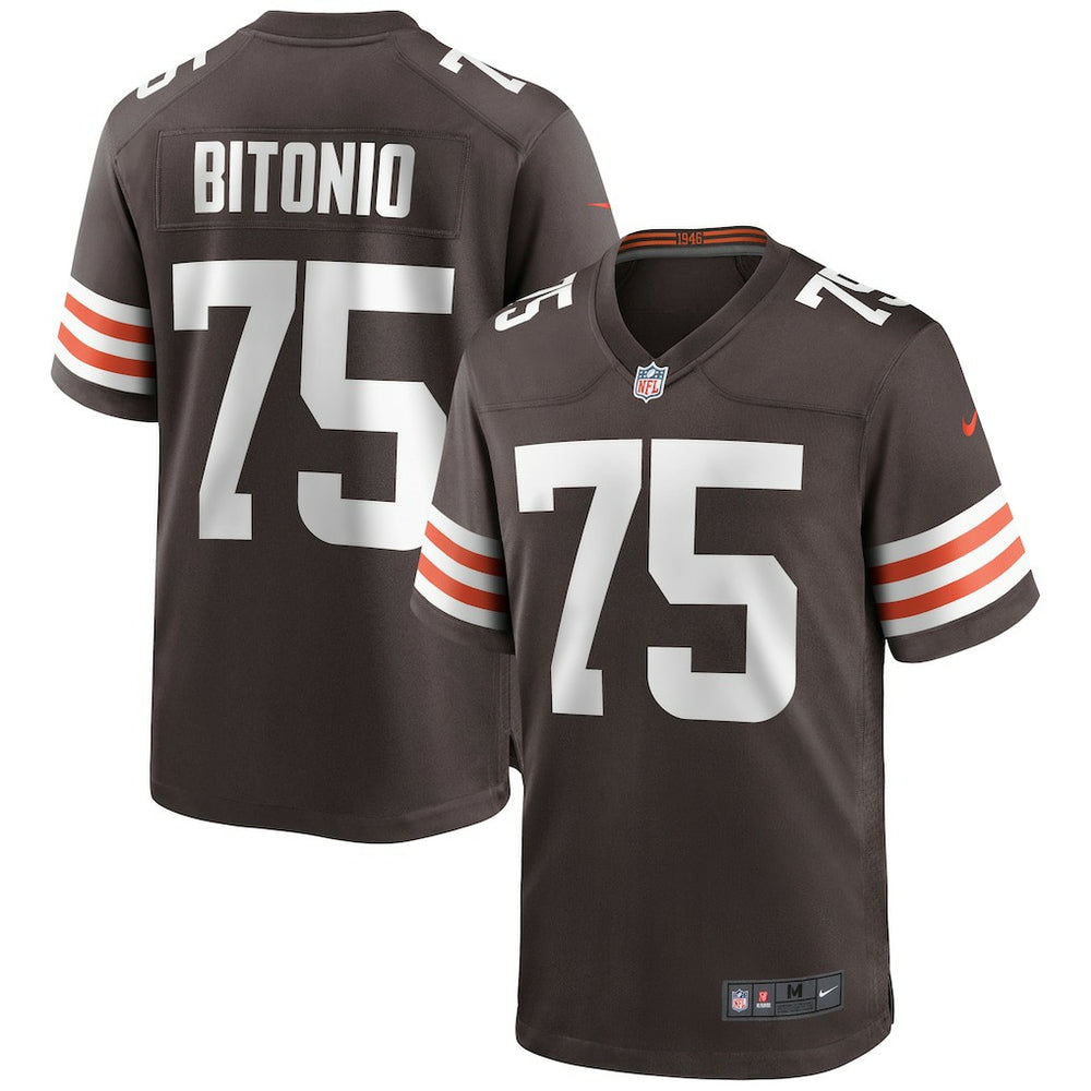 Joel Bitonio Game Jersey - Cleveland Browns Jerseys