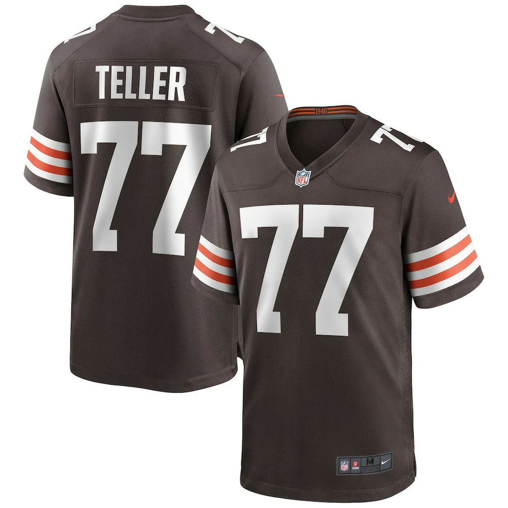 Wyatt Teller Game Jersey - Cleveland Browns Jerseys
